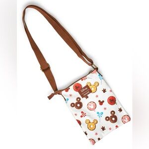 Loungefly Disney Mickey Mouse Sweets Passport Crossbody Bag